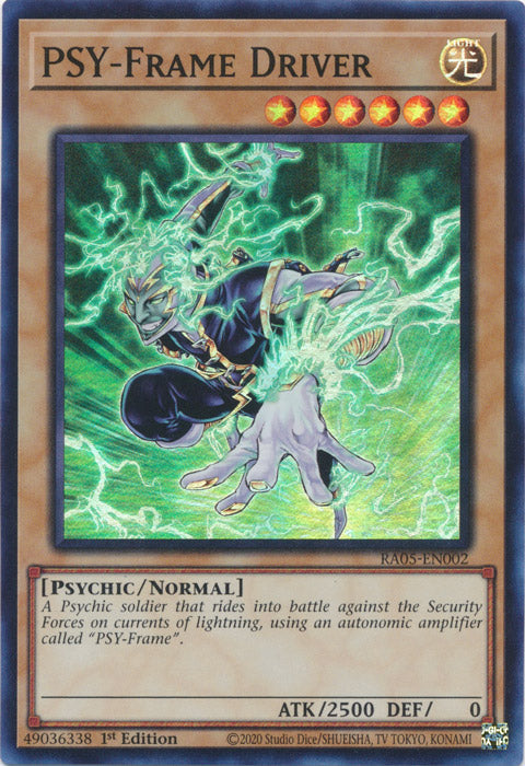 Yugioh - PSY-Frame Driver *Select Rarity* RA05-EN002 (NM)