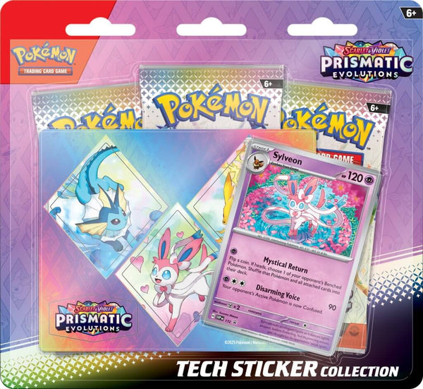 Pokémon - Prismatic Evolutions Tech Sticker Collection (SV8.5)