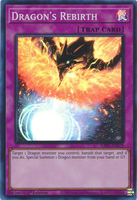 Yugioh - Dragon's Rebirth *Select Rarity* RA05-EN078 (NM)