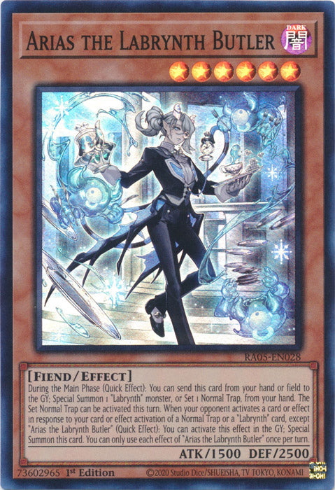 Yugioh - Arias the Labrynth Butler *Select Rarity* RA05-EN028 (NM)
