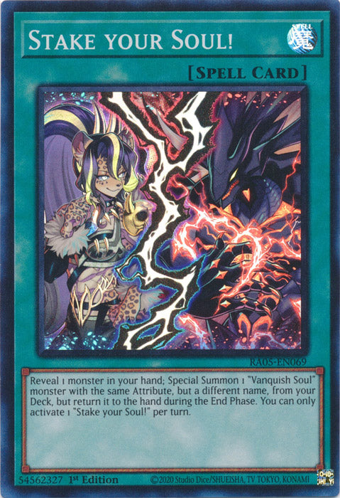 Yugioh - Stake your Soul! *Select Rarity* RA05-EN069 (NM)