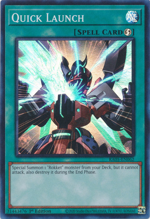 Yugioh - Quick Launch *Select Rarity* RA05-EN062 (NM)