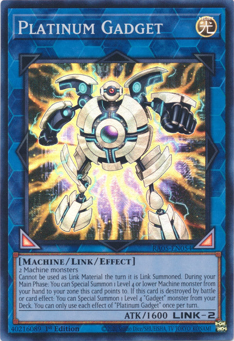 Yugioh - Platinum Gadget *Select Rarity* RA05-EN054 (NM)