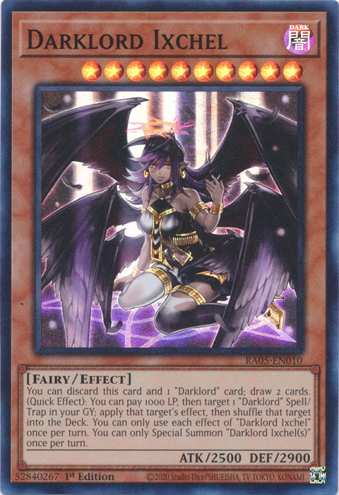 Yugioh - Darklord Ixchel *Select Rarity* RA05-EN010 (NM)