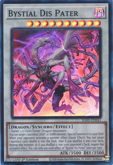 Yugioh - Bystial Dis Pater *Select Rarity* RA05-EN041 (NM)