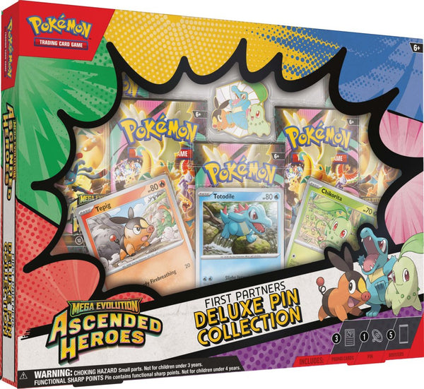 Pokemon - Ascended Heroes First Partners Deluxe Pin Collection (ME2.5)