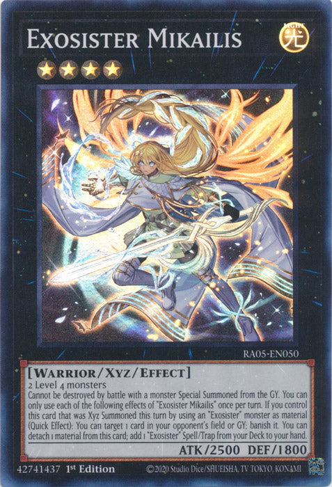 Yugioh - Exosister Mikailis *Select Rarity* RA05-EN050 (NM)