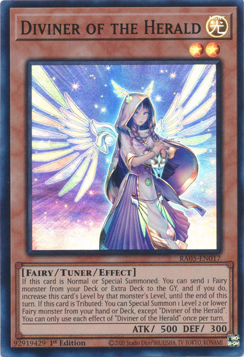 Yugioh - Diviner of the Herald *Select Rarity* RA05-EN017 (NM)