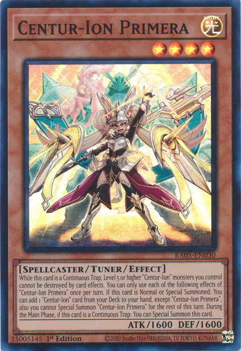 Yugioh - Centur-Ion Primera *Select Rarity* RA05-EN030 (NM)