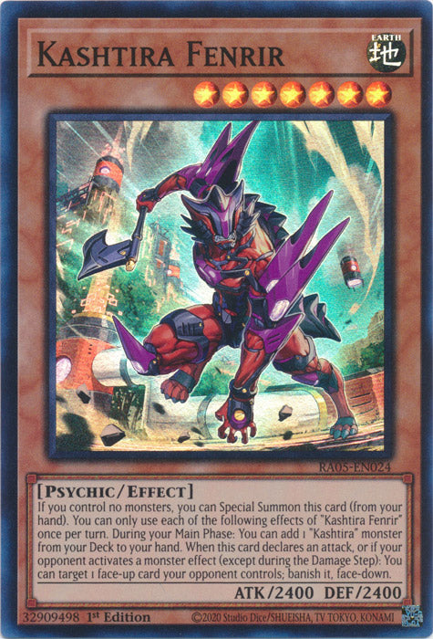 Yugioh - Kashtira Fenrir *Select Rarity* RA05-EN024 (NM)