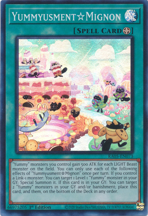 Yugioh - Yummyusment☆Mignon *Select Rarity* RA05-EN073 (NM)