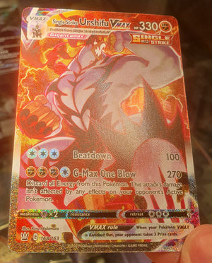 Pokemon - Single Strike Urshifu VMAX [Alternate Art] *SCR* 168/163