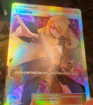 Pokemon - Cynthia *Ultra Rare* Ultra Prism 148/156 (NM)