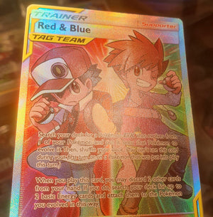 Pokemon - Red & Blue *Ultra Rare* Cosmic Eclipse 234/236