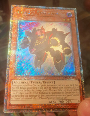Yugioh - Assault Synchron *Quarter Century Rare* BLMR-EN003 (NM/M)