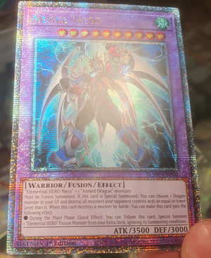Yugioh - Armed Neos *Quarter Century Rare* BLMR-EN002 (NM)