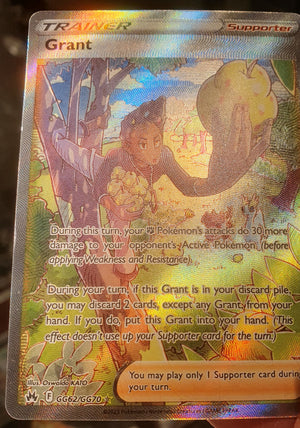 Pokemon - Grant *Ultra Rare* Crown Zenith GG62/GG70 (NM)