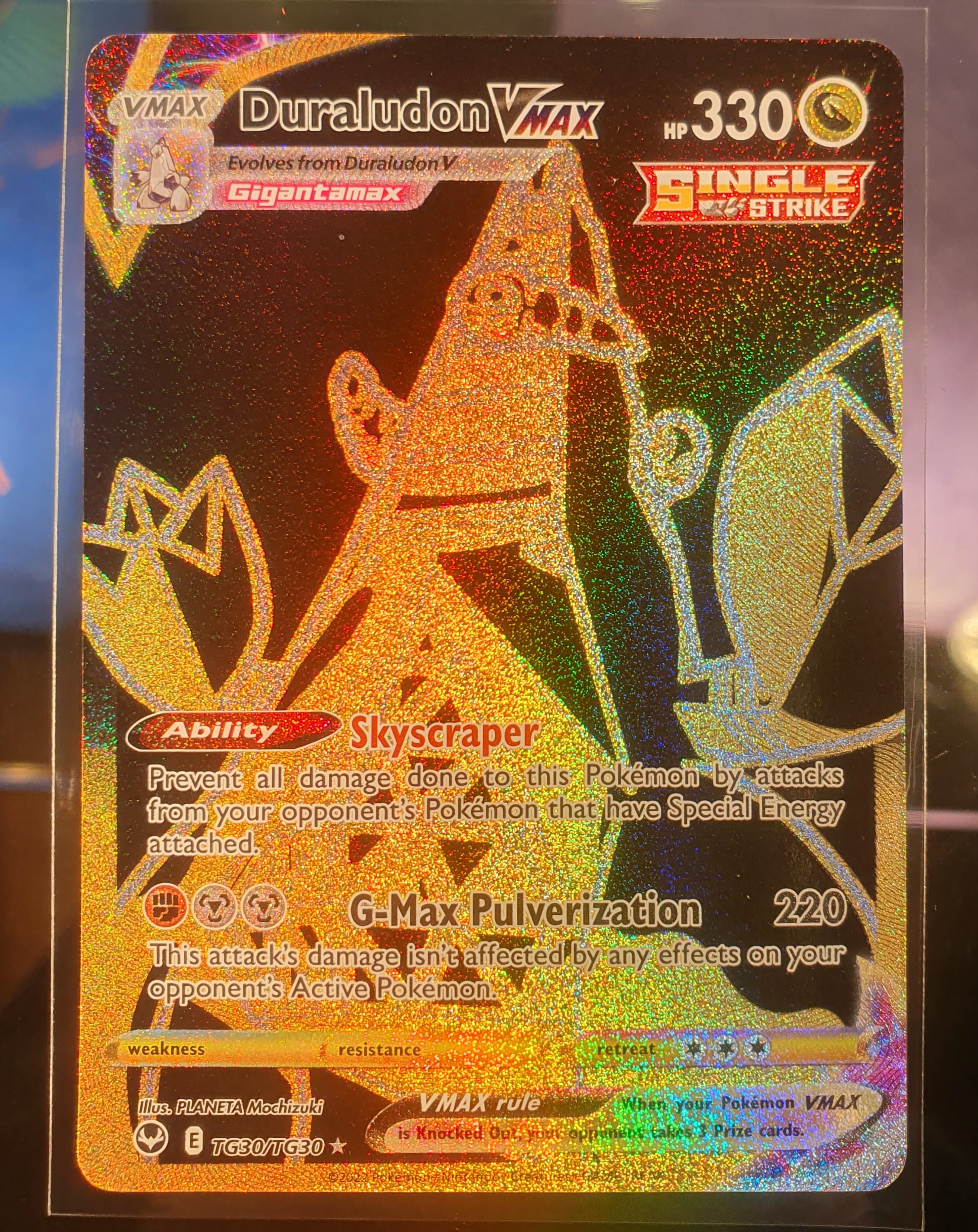 Pokemon - Duraludon VMAX *Secret Rare* Silver Tempest TG30/TG30 (NM) Envoy Cards Pokemon - Duraludon VMAX *Secret Rare* Silver Tempest TG30/TG30 (NM) Envoy Cards