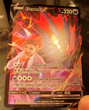 Pokemon - Eternatus V *Ultra Rare* Lost Origin TG21/TG30 (NM)