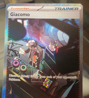 Pokemon - Giacomo *Special Illustration Rare* Paldea Evolved 267/193
