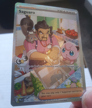 Pokemon - Saguaro *Special Illustration Rare* Paldea Evolved 270/193
