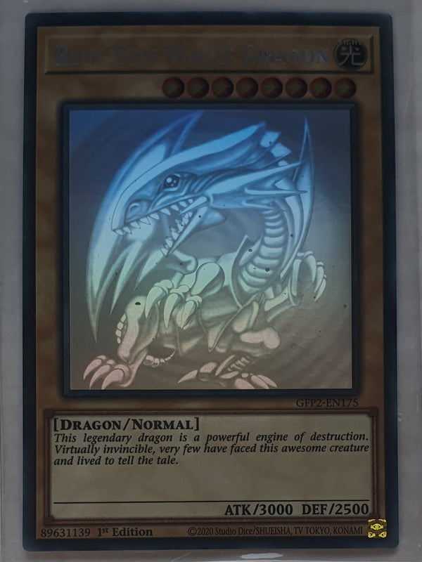 Yugioh - Blue-Eyes White Dragon *Ghost Rare* GFP2-EN175