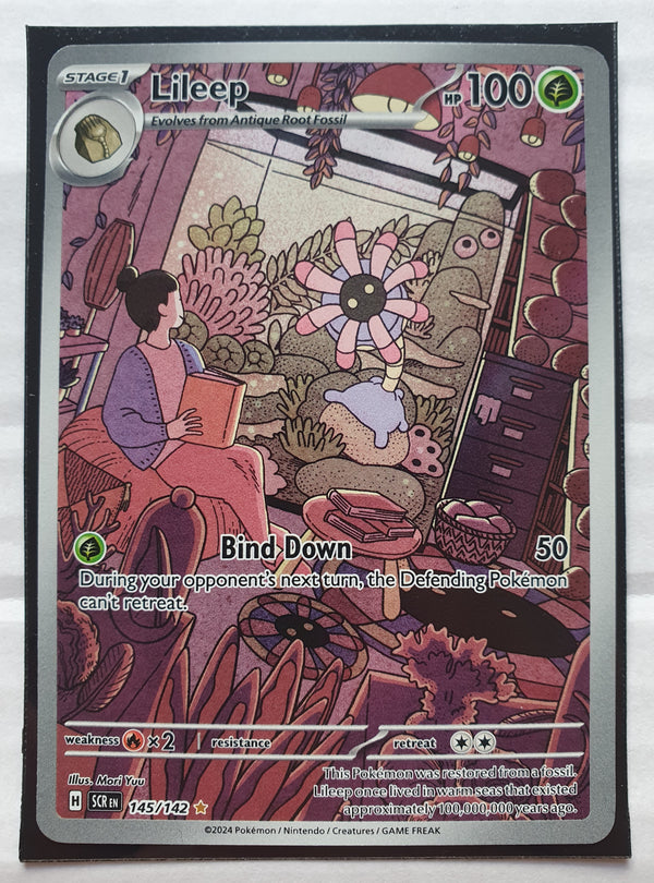 Pokemon - Lileep *Illustration Rare* Stellar Crown 145/142