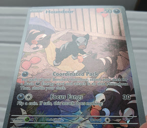 Pokemon - Houndour *Illustration Rare* Obsidian Flames 204/197