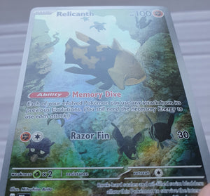 Pokemon - Relicanth *Illustration Rare* Temporal Forces 173/162
