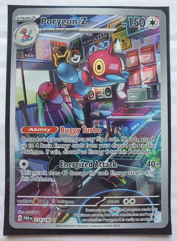 Pokemon - Porygon-Z *Illustration Rare* Paradox Rift 214/182