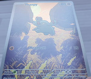 Pokemon - Phanpy *Illustration Rare* Surging Sparks 205/191