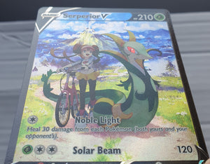 Pokemon - Serperior V *Ultra Rare* Silver Tempest TG13/TG30