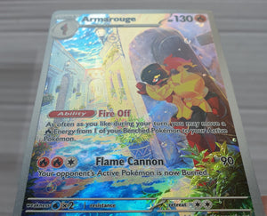 Pokemon - Armarouge *Illustration Rare* Scarlet & Violet 203/198
