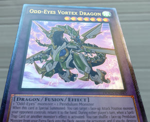 Yugioh - Odd-Eyes Vortex Dragon *Ultimate Rare* DOCS-EN045 (NM)