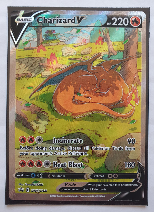 Pokemon - Charizard V *Alternate Art* Promo SWSH260