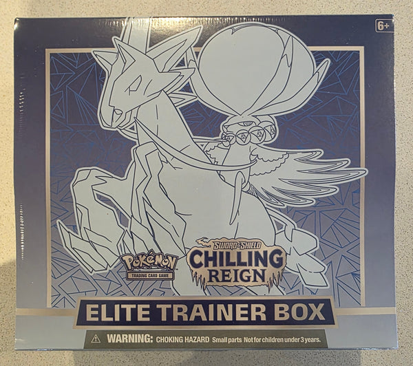 Pokemon - Chilling Reign Ice Rider Calyrex Elite Trainer Box ETB (SWSH06)