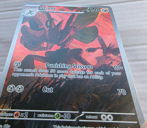 Pokemon - Scizor *Illustration Rare* Obsidian Flames 205/197