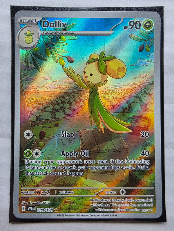 Pokemon - Dolliv *Illustration Rare* Scarlet & Violet 200/198
