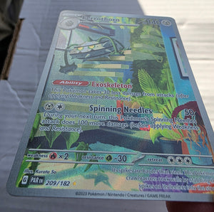Pokemon - Ferrothorn *Illustration Rare* Paradox Rift 209/182