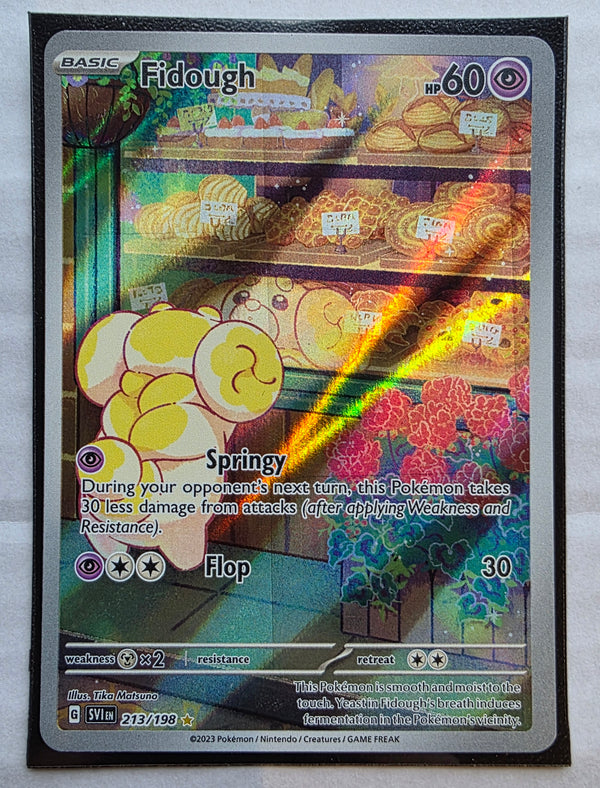 Pokemon - Fidough *Illustration Rare* Scarlet & Violet 213/198