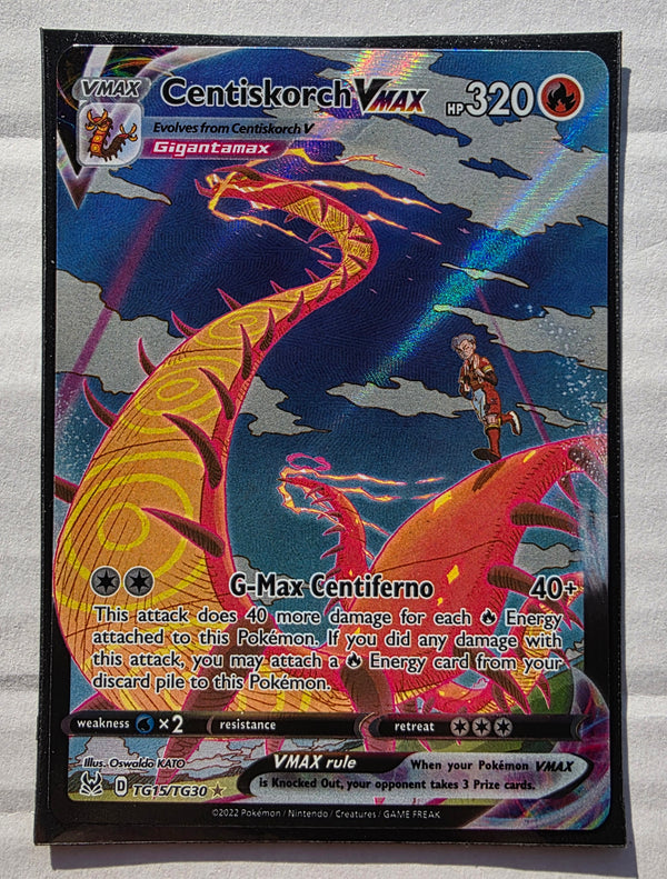 Pokemon - Centiskorch VMAX *Ultra Rare* Lost Origin TG15/TG30