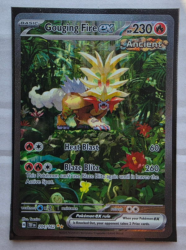 Pokemon - Gouging Fire ex *Special Illustration Rare* Temporal Forces 204/162