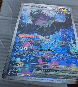 Pokemon - Walking Wake ex *Special Illustration Rare* Temporal Forces 205/162