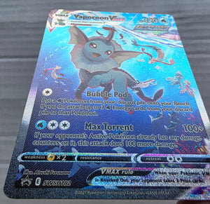 Pokemon - Vaporeon VMAX *Alternate Art* Black Star Promo SWSH182