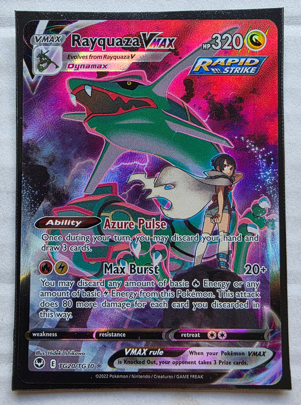 Pokemon - Rayquaza VMAX *Ultra Rare* Silver Tempest TG20/TG30