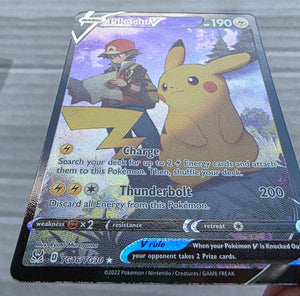 Pokemon - Pikachu V *Ultra Rare* Lost Origin TG16/TG30