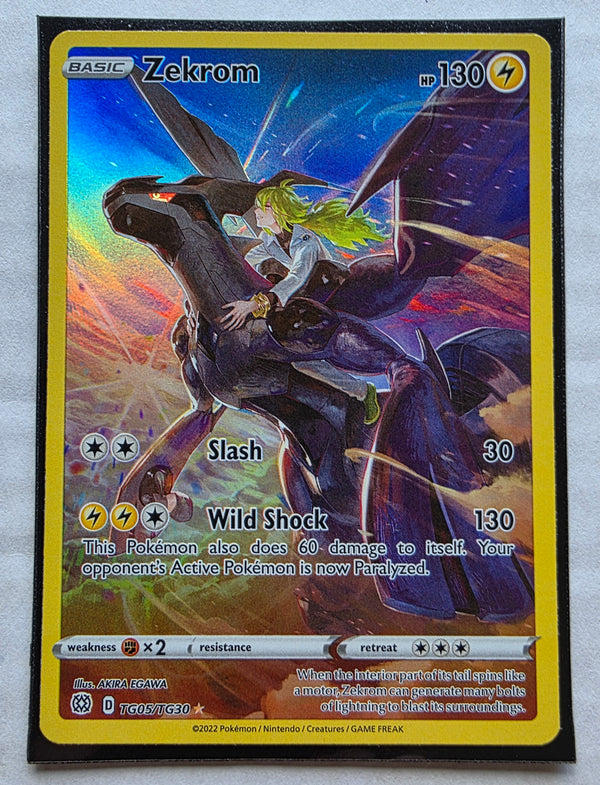 Pokemon - Zekrom *Ultra Rare* Brilliant Stars TG05/TG30