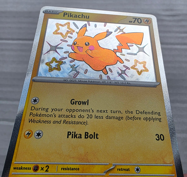 Pokemon - Pikachu *Shiny Rare* Paldean Fates 131/091