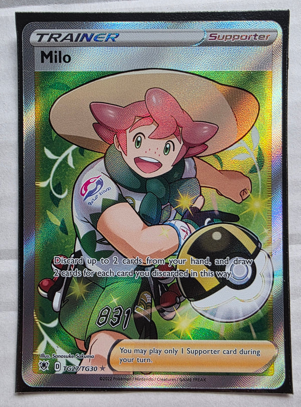 Pokemon - Milo *Ultra Rare* Astral Radiance TG27/TG30