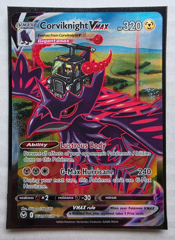 Pokemon - Corviknight VMAX *Ultra Rare* Silver Tempest TG19/TG30